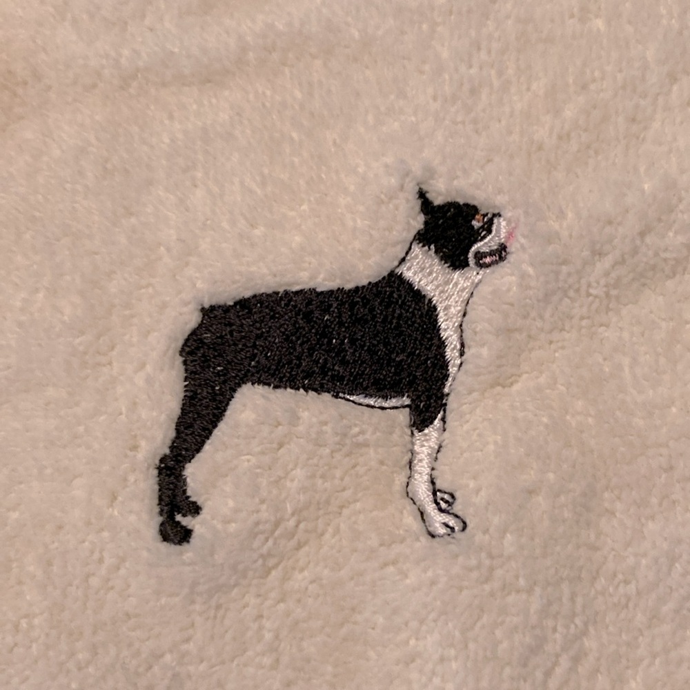 Boston Terrier Hand Towel